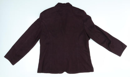 POLA OY Womens Purple   Jacket  Size 16