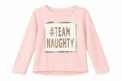 Primark Girls Pink   Pullover Jumper Size 12 Years  - TEAM NAUGHTY