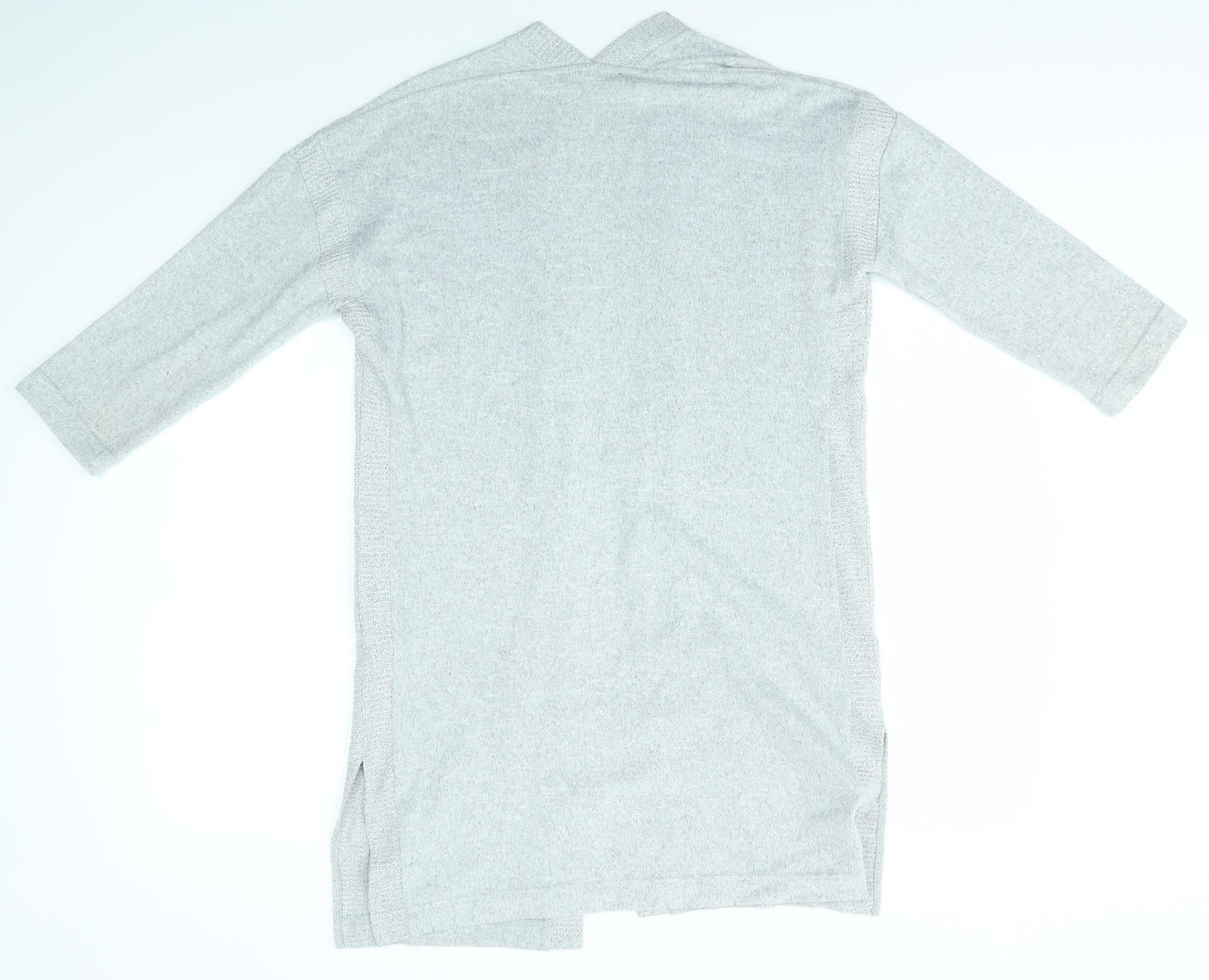 Womens UK Size 10 M&S Grey Cardigan Jumper