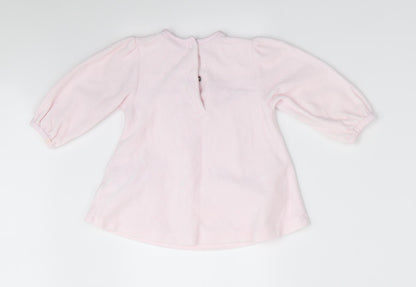 Zip Zap Girls Pink Floral  A-Line  Size 6-9 Months