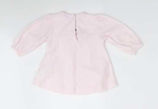 Zip Zap Girls Pink Floral  A-Line  Size 6-9 Months