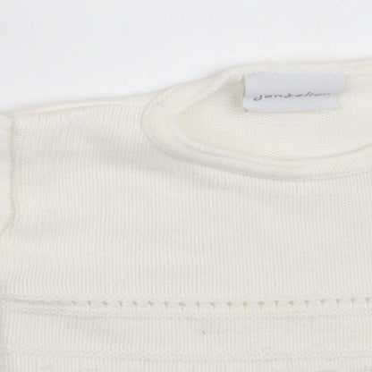 Dandelion Girls Ivory   Pullover Jumper Size 6-9 Months