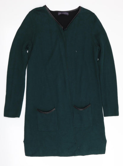 Womens UK Size S Marks and Spencer Green Cardigan Jumper