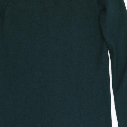 Womens UK Size S Marks and Spencer Green Cardigan Jumper