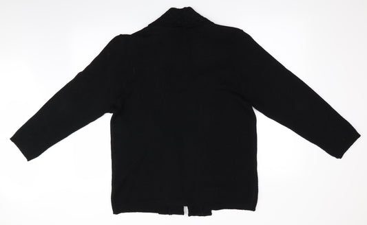 Insight Womens Black   Cardigan Jumper Size L