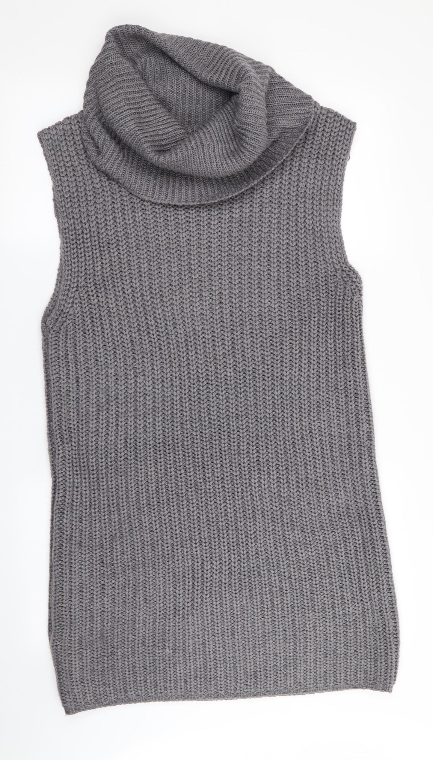 Brave Soul Womens Grey   Tank Dress