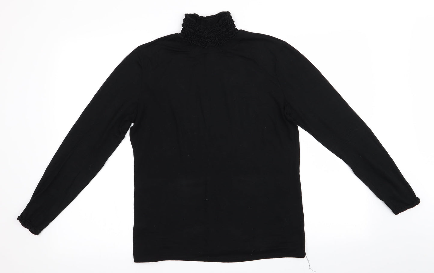 Womens UK Size  Preworn Black Pullover Jumper