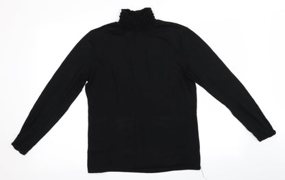 Womens UK Size  Preworn Black Pullover Jumper