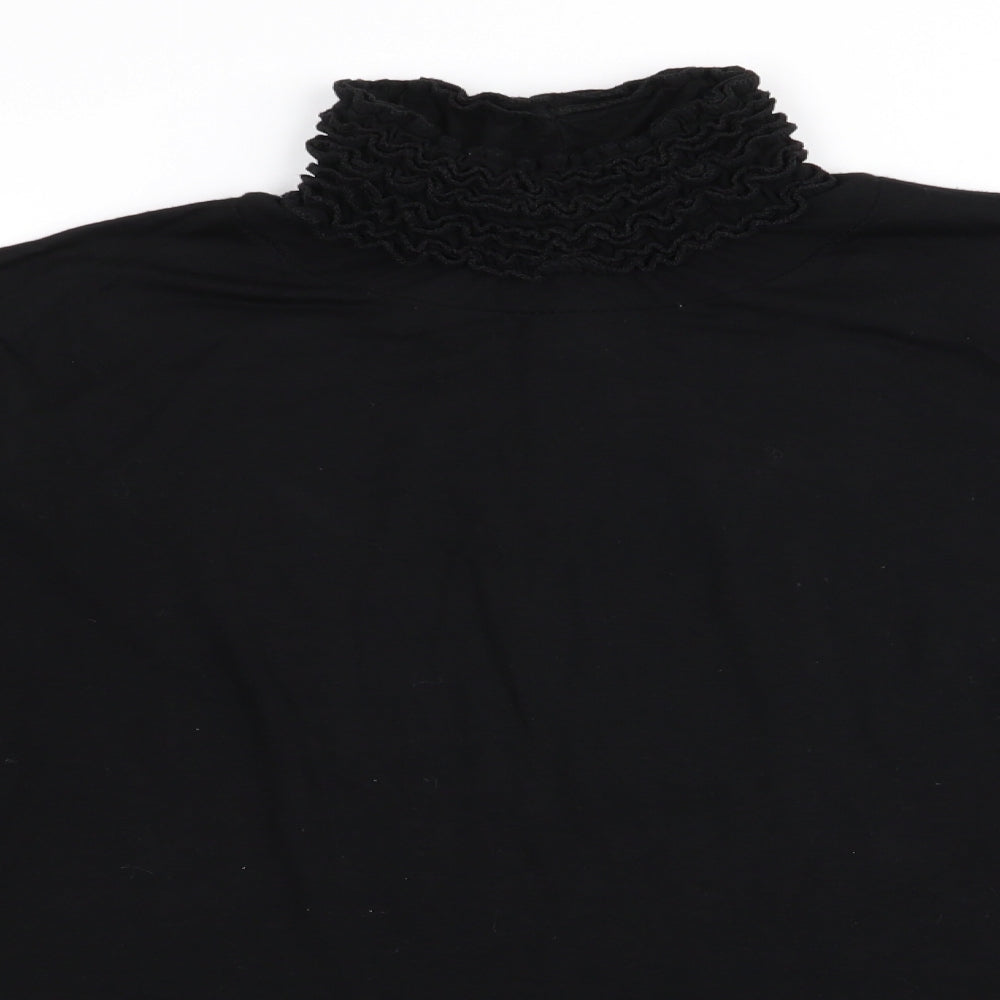 Womens UK Size  Preworn Black Pullover Jumper