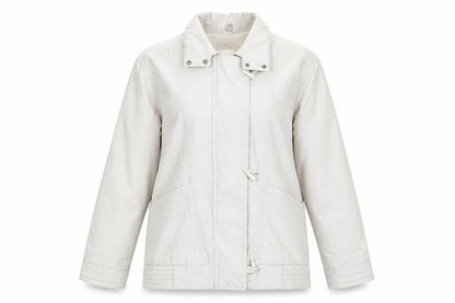 Buccini Womens Beige   Parka Coat Size 14