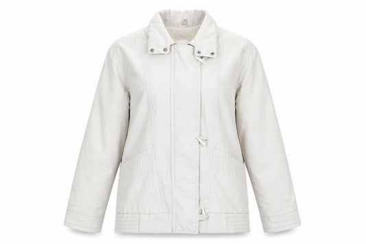 Buccini Womens Beige   Parka Coat Size 14