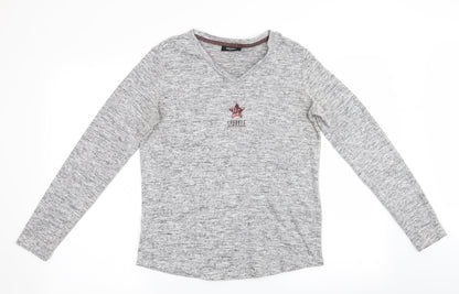 Womens UK Size 10 Nocozo Grey Pullover Jumper