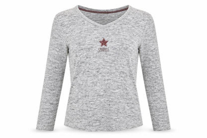 Womens UK Size 10 Nocozo Grey Pullover Jumper