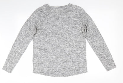 Womens UK Size 10 Nocozo Grey Pullover Jumper