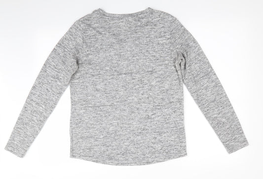 Womens UK Size 10 Nocozo Grey Pullover Jumper