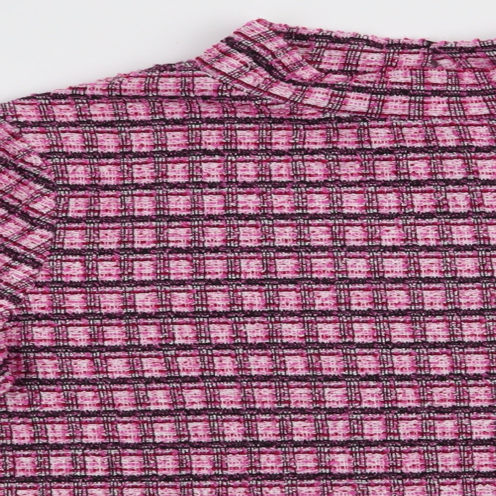 Primark Womens Pink Striped  Pullover Jumper Size 6