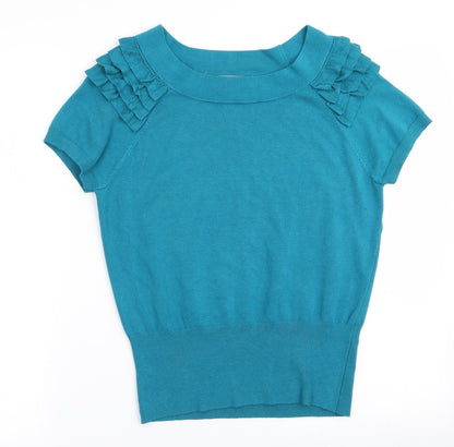 Womens UK Size 14 Principles Blue Pullover Jumper