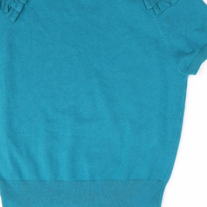 Womens UK Size 14 Principles Blue Pullover Jumper