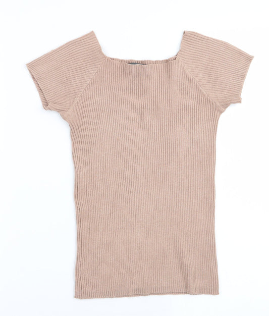 Primark Womens Beige   Pullover Jumper Size 10