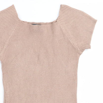 Primark Womens Beige   Pullover Jumper Size 10