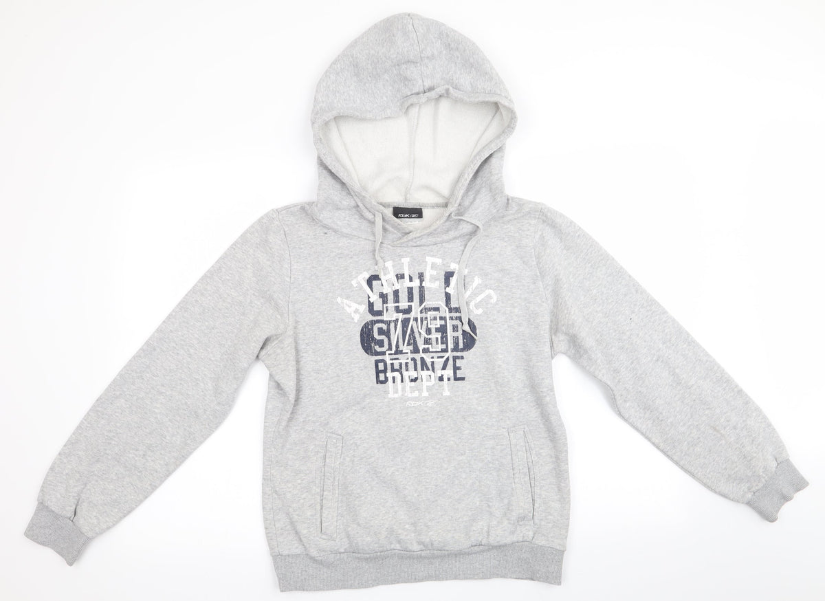 RDK Womens Grey   Pullover Hoodie Size 12  - Athletic Department