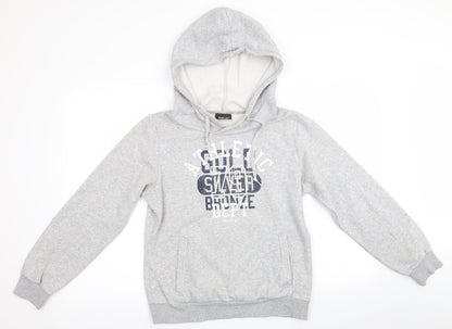RDK Womens Grey   Pullover Hoodie Size 12  - Athletic Department