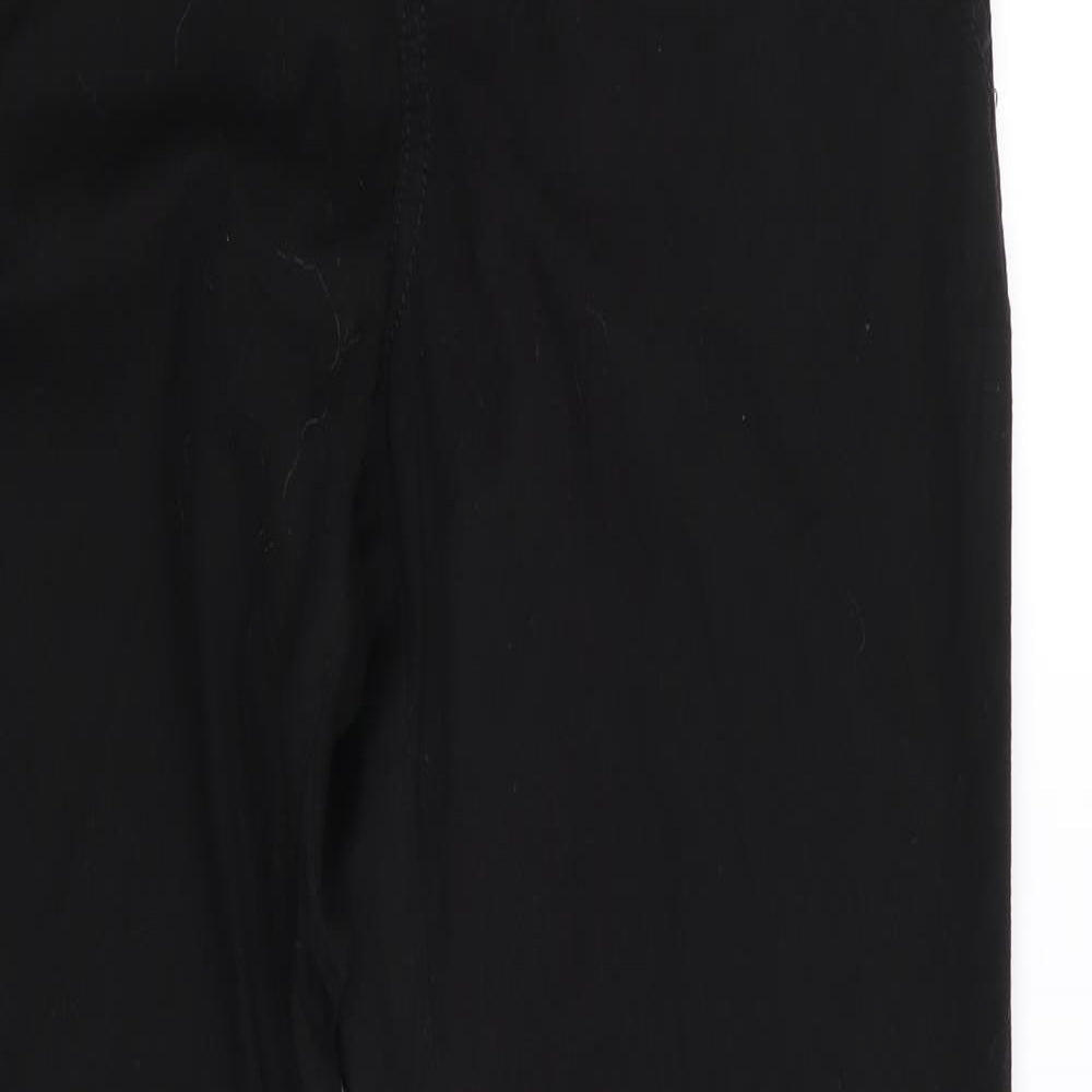 Womens UK Size 4 VERO MODA Regular Fit  Black Trousers