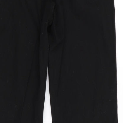 Womens UK Size 4 VERO MODA Regular Fit  Black Trousers