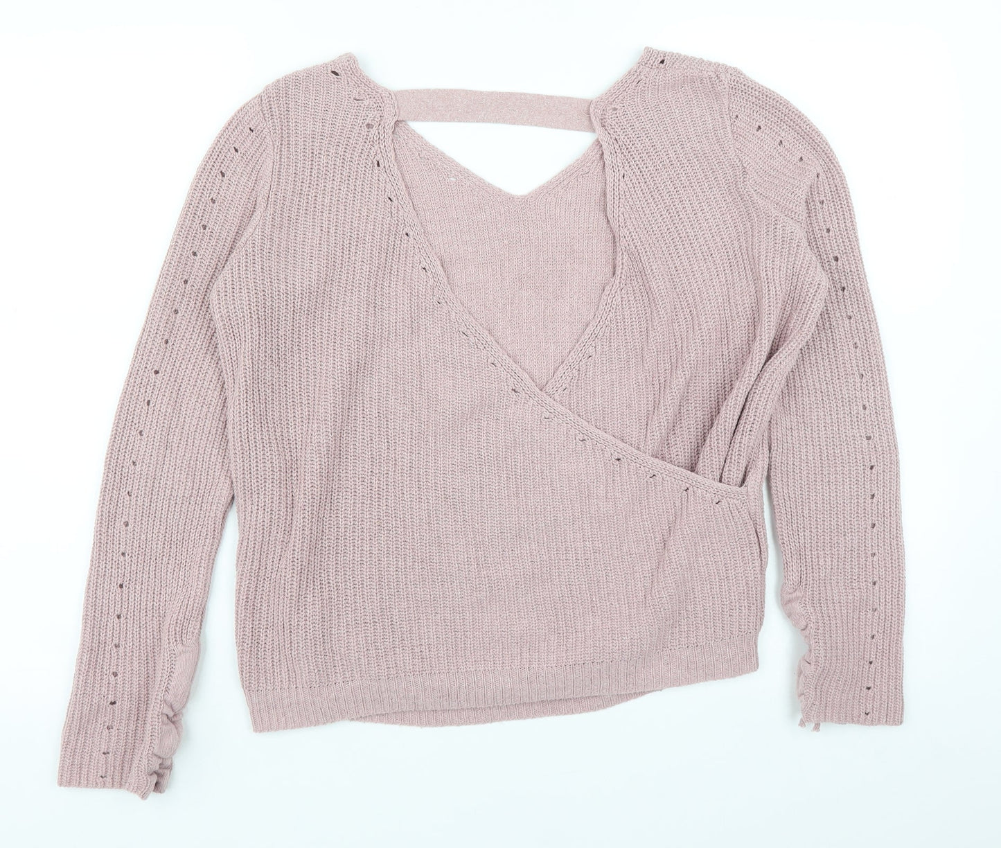 Primark Womens Pink   Pullover Jumper Size S