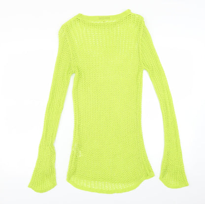 Womens UK Size 12 NEXT Green Pullover Jumper