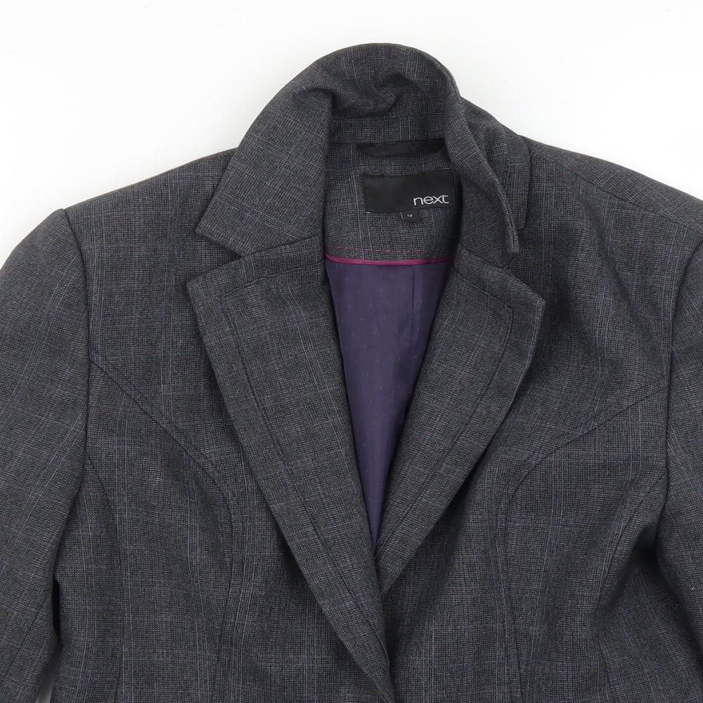 NEXT Womens Grey   Jacket Sport Coat Size 12