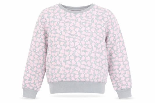 Matalan Girls Multicoloured Animal Print  Pullover Sweatshirt Size 4-5 Years