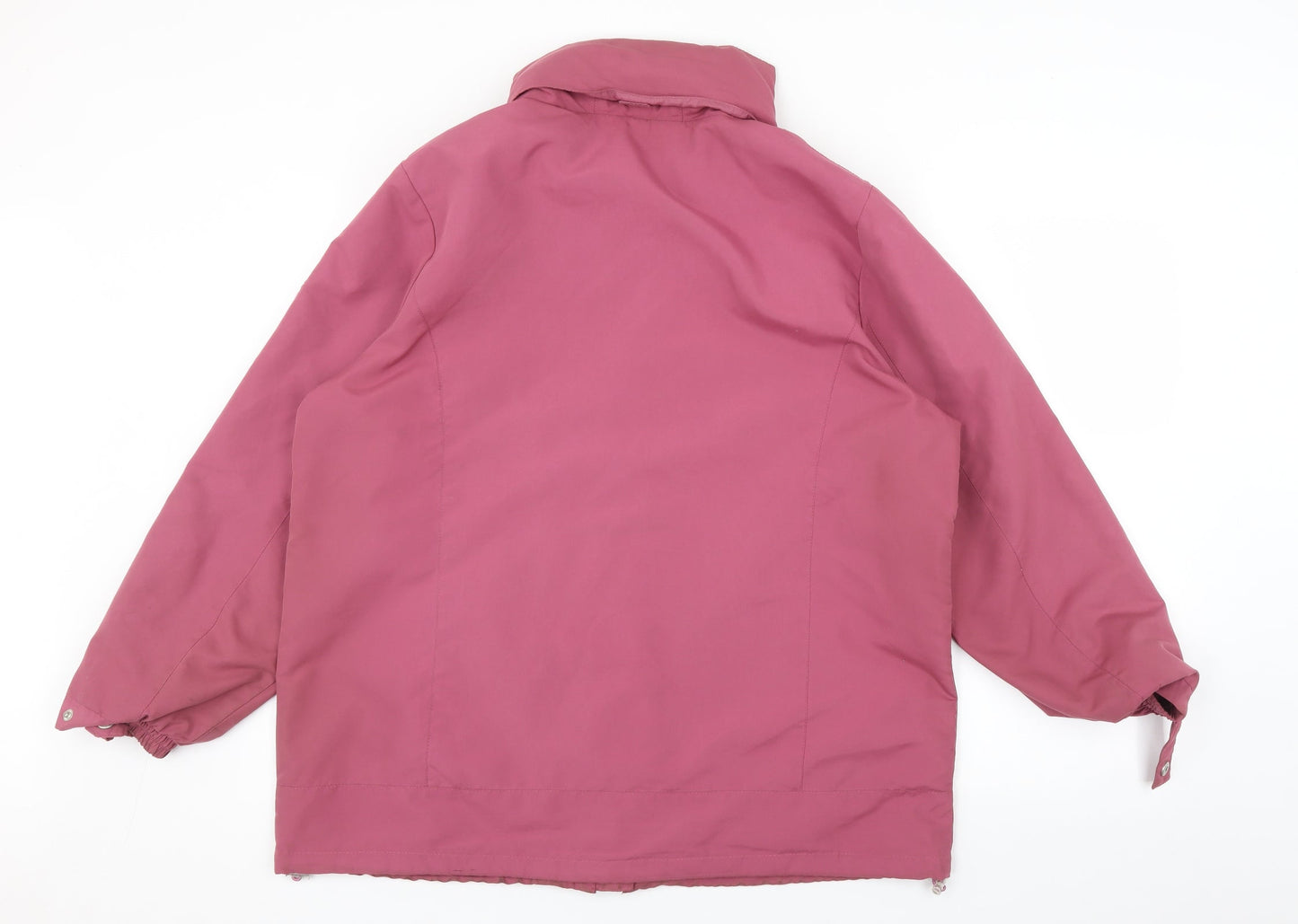 Womens UK Size M BM Pink Rain Coat