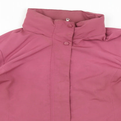 Womens UK Size M BM Pink Rain Coat