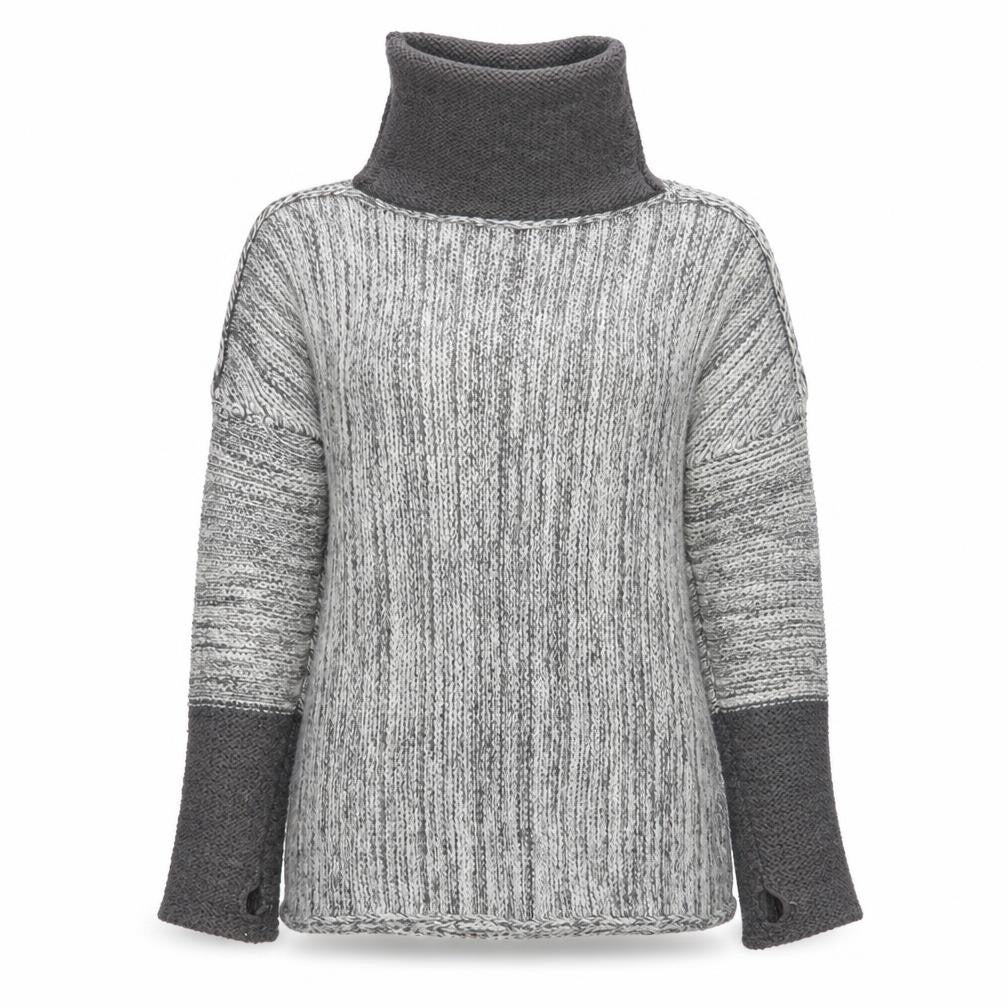 Womens UK Size S Preworn Grey Pullover Jumper