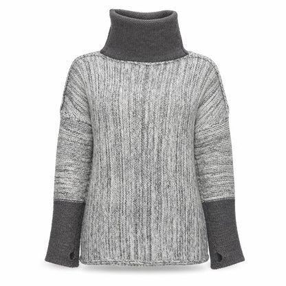 Womens UK Size S Preworn Grey Pullover Jumper