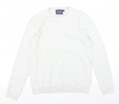 Topman Mens Grey   Pullover Sweatshirt Size S