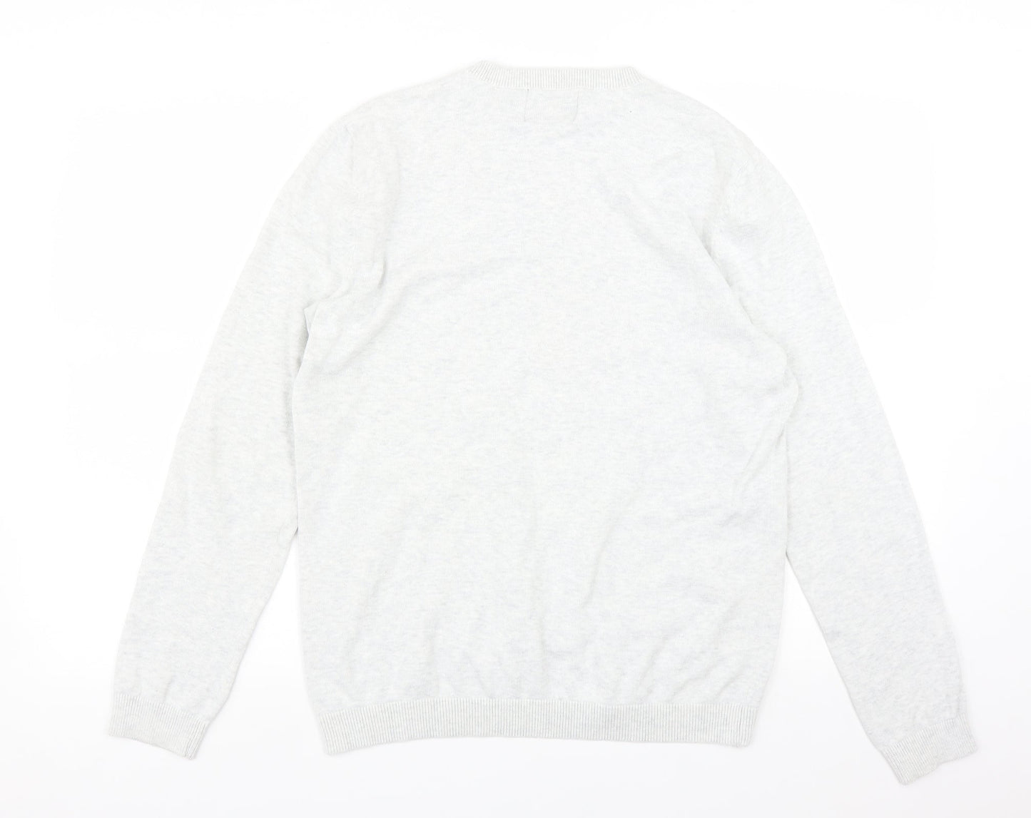 Topman Mens Grey   Pullover Sweatshirt Size S