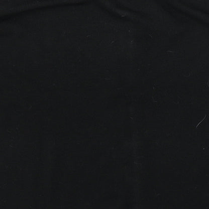 Womens UK Size L cashmasoft Black Cardigan Jumper