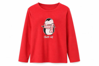 F&F Womens Red   Top Pyjama Top Size S  - Christmas