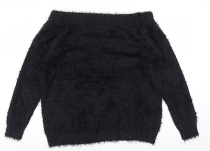 Womens UK Size 16 Brave Soul Black Pullover Jumper