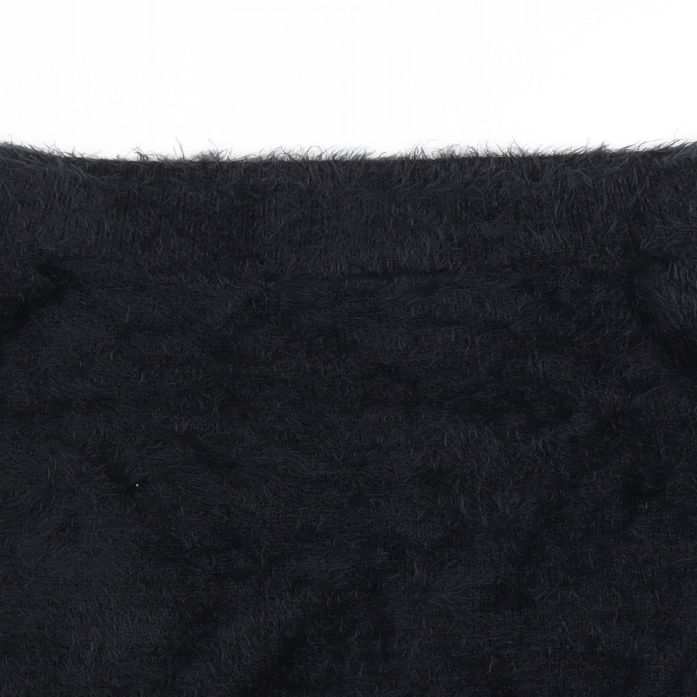Womens UK Size 16 Brave Soul Black Pullover Jumper