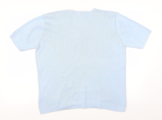 Womens UK Size S Bonmarche Blue Pullover Jumper