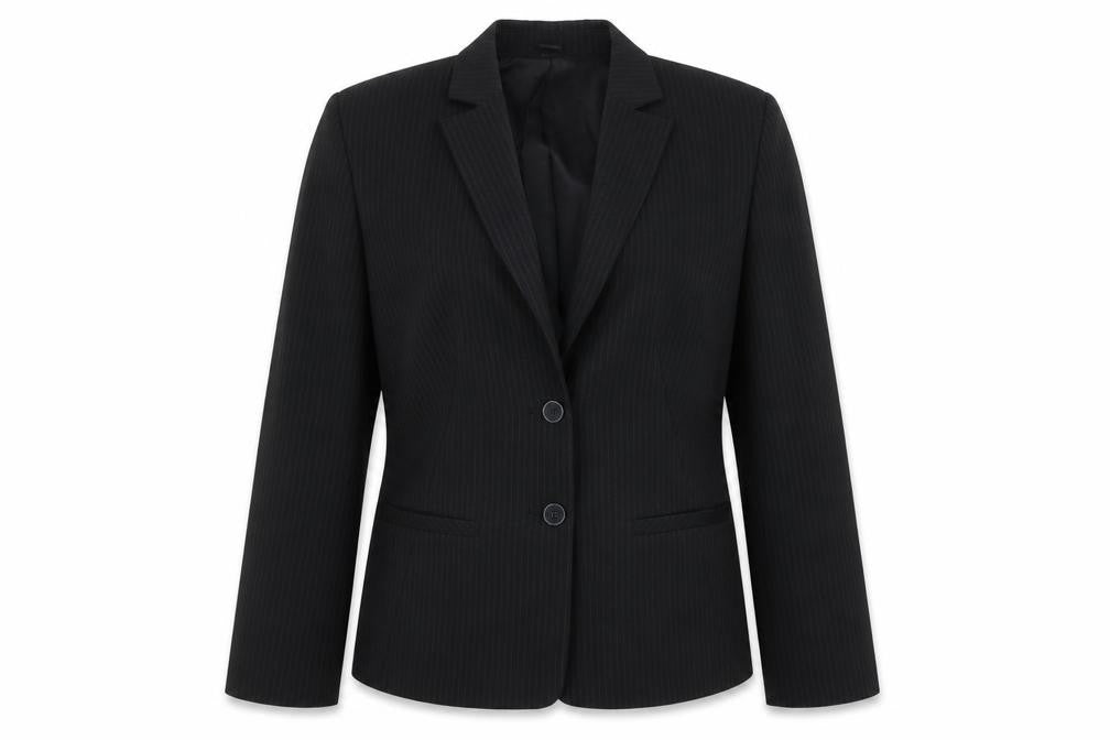Womens UK Size 6 Preworn Regular Black Sport Coat