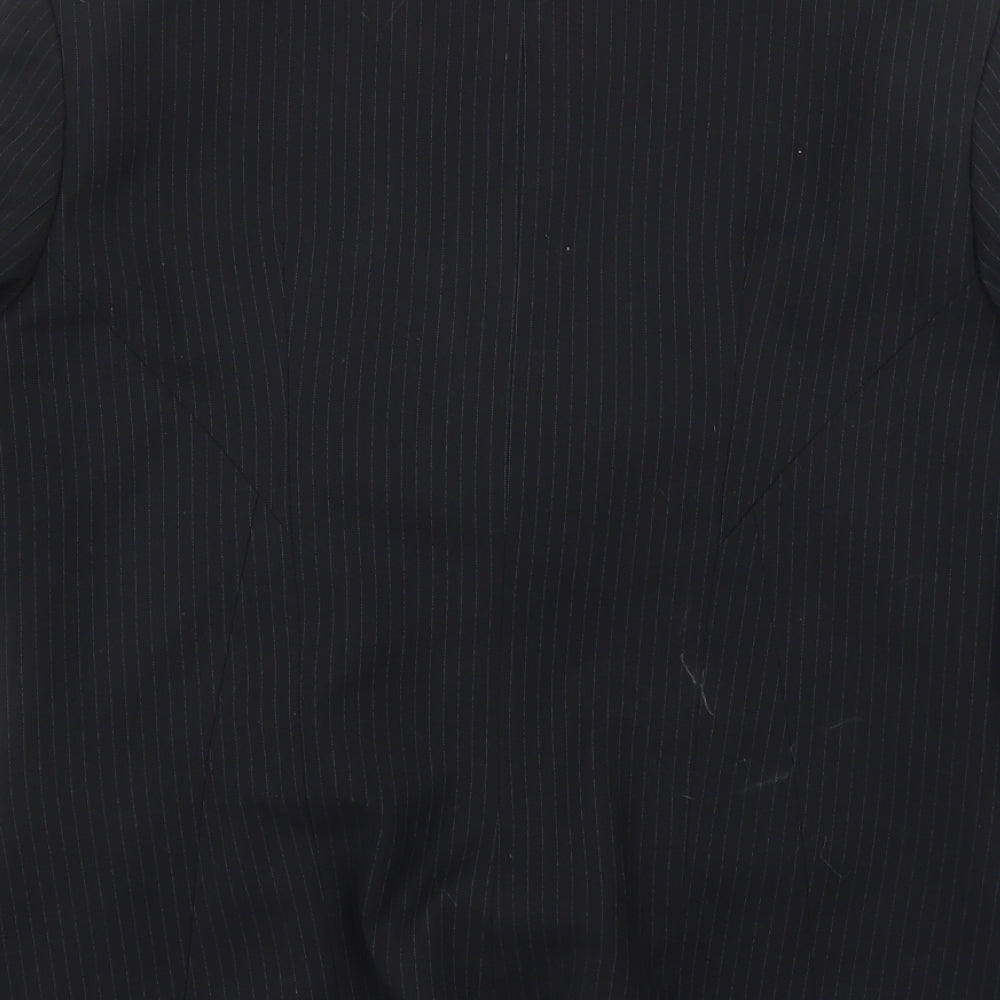 Womens UK Size 6 Preworn Regular Black Sport Coat