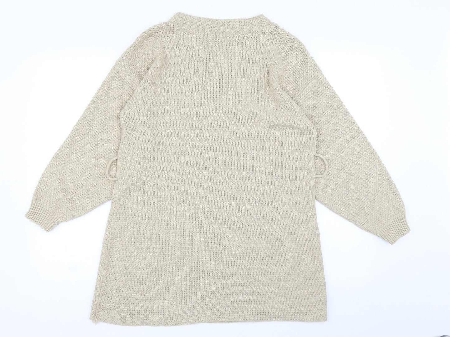 I SAW IT FIRST Womens Beige   Pullover Jumper Size 8