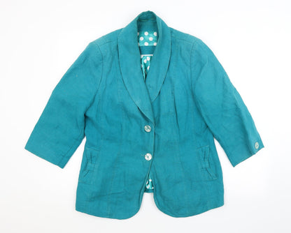 Womens UK Size  Preworn Blue Jacket