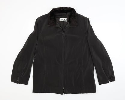 DUO Womens Brown   Jacket  Size 14