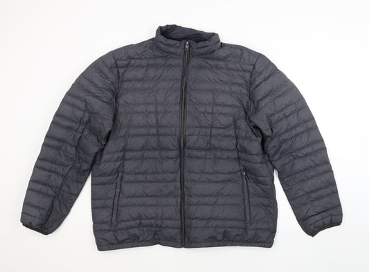 Mens UK Size  Preworn Grey Pea Coat
