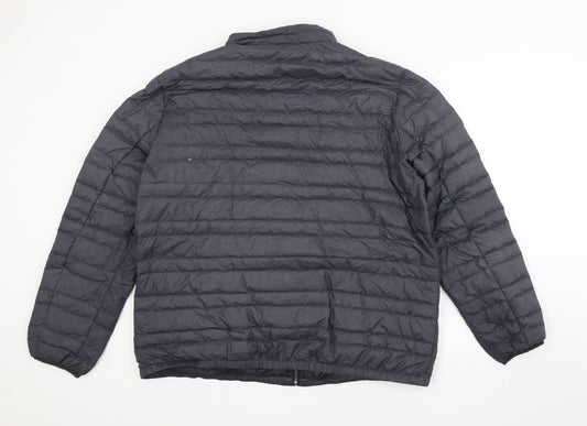 Mens UK Size  Preworn Grey Pea Coat